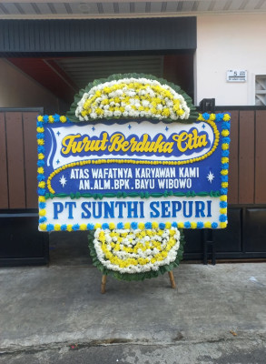 Papan Bunga Duka di Kopay